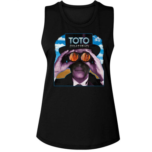 Toto Mindfields Ladies Muscle Tank T-Shirt