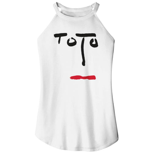 Toto Turn Back Face Ladies Sleeveless Rocker Tank T-Shirt