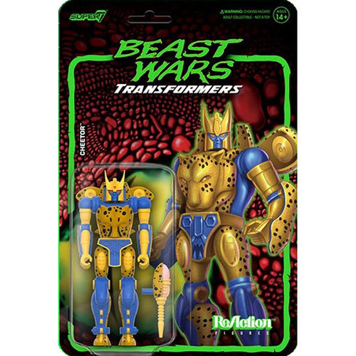 Transformers Reaction Wave 7 Beast Wars - Cheetor - Transformers Reaction Wave 7 Beast Wars - Cheetor