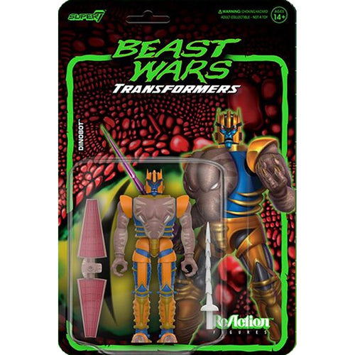 Transformers Reaction Wave 7 Beast Wars - Dino Bot - Transformers Reaction Wave 7 Beast Wars - Dino Bot
