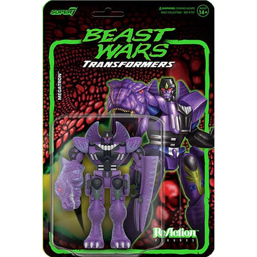 Transformers Reaction Wave 7 Beast Wars - Megatron - Transformers Reaction Wave 7 Beast Wars - Megatron