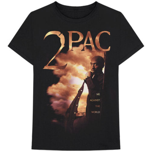Tupac - 2Pac Me Against The World Black Short-Sleeve T-Shirt