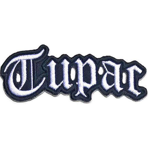 Tupac Cut-Out Logo Standard Woven Patch