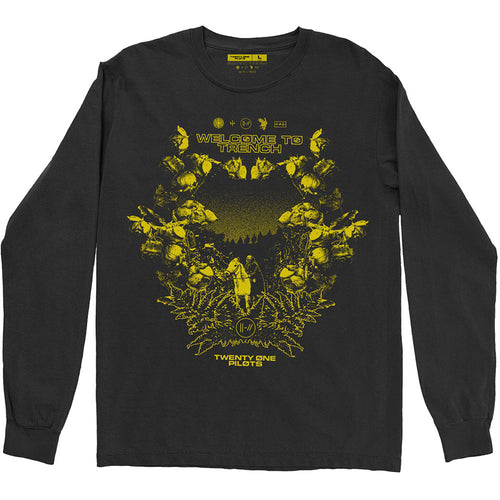 Twenty One Pilots Trench Scene Unisex Long Sleeved T-Shirt - Special Order
