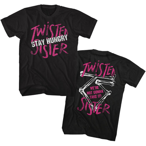 Twisted Sister TS WNGTI Adult Short Sleeve T-Shirt