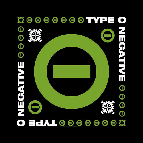 Type O Negative Negative Symbol Unisex Bandana
