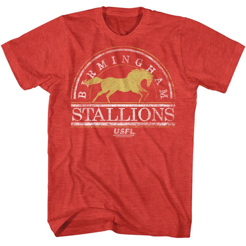 USFL USFL Bham Stallions2 Adult Short-Sleeve T-Shirt