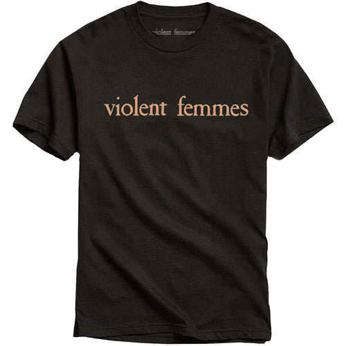 Violent Femmes Salmon Pink Vintage Logo Unisex T-Shirt