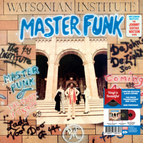 Watsonian Institute - Master Funk - Red Vinyl 2017 Limited Edition - Vinyl LP