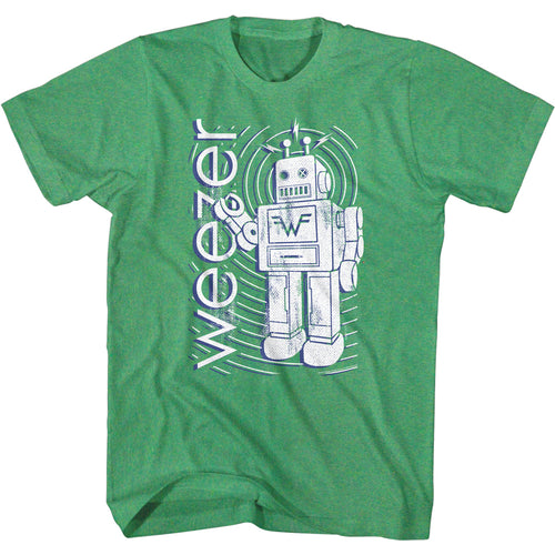 Weezer Special Order Robot Adult Short-Sleeve T-Shirt