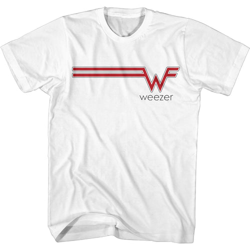 Weezer Special Order W Streak Adult Short-Sleeve T-Shirt
