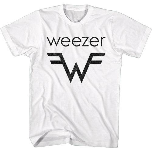 Weezer Special Order Weezer & W Logo Adult Short-Sleeve T-Shirt