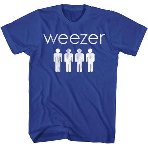 Weezer Special Order Weezer-Weezer 4 Dudes Adult Short-Sleeve T-Shirt