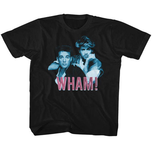 Wham Special Order Blue Pink Toddler S/S T-Shirt