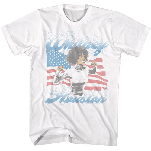 Whitney Houston Usa Baby Adult Short-Sleeve T-Shirt