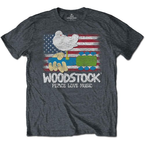 Woodstock Flag Unisex T-Shirt