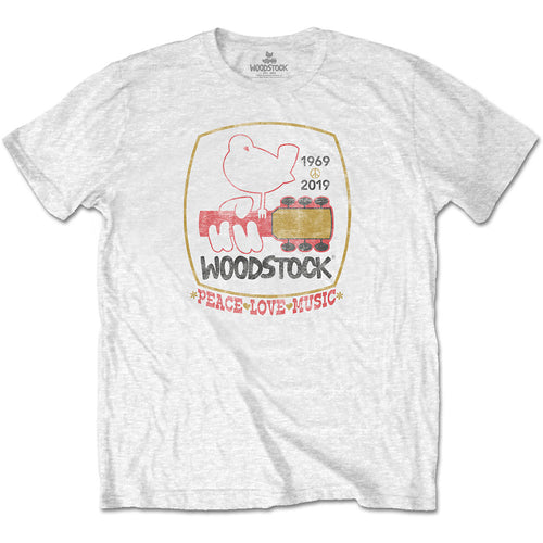 Woodstock Peace Love Music Unisex T-Shirt - Special Order