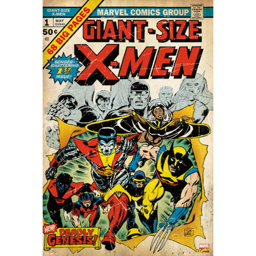 X-Men Giant Size Poster - 24 in x 36 in Posters & Prints