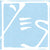 Yes Logo Rub-On Sticker - White