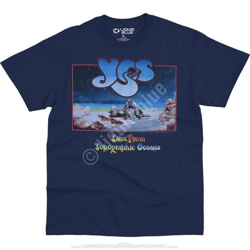Yes Tales Navy Athletic T-Shirt
