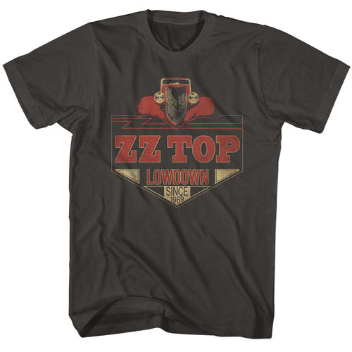 ZZ Top Special Order Lowdown Adult S/S T-Shirt