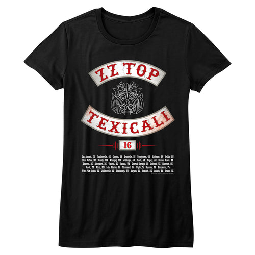ZZ Top Special Order Texicali Juniors S/S T-Shirt