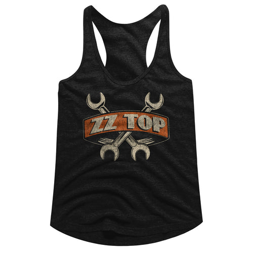 ZZ Top Special Order Wrenches Ladies Racerback
