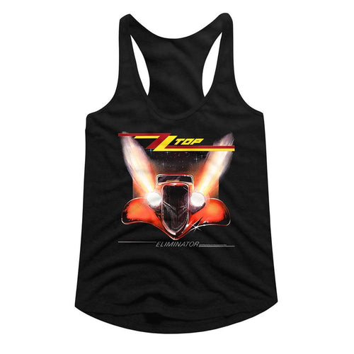 ZZ Top Eliminator Cover Ladies Slimfit Racerback