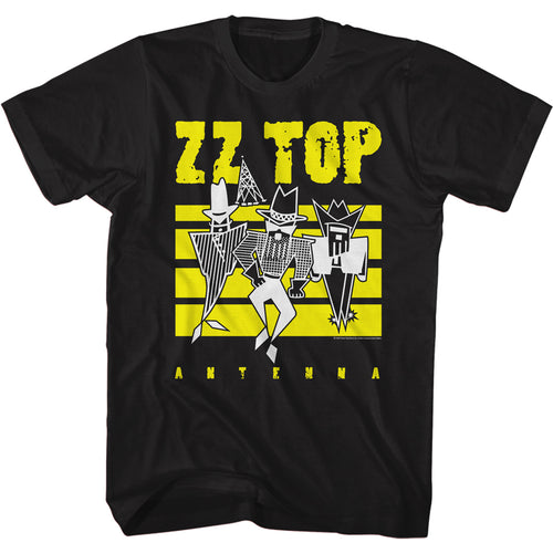 ZZ Top Special Order Antenna Adult Short-Sleeve T-Shirt