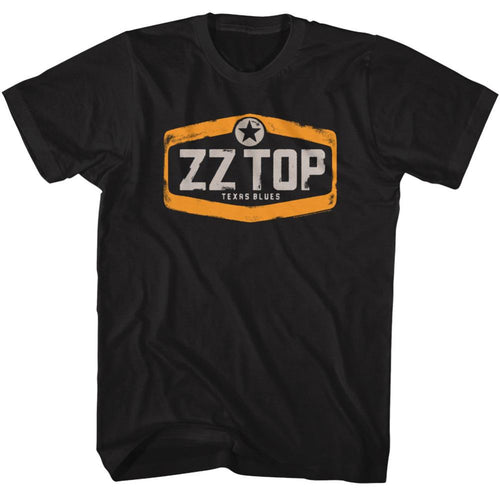 ZZ Top Texas Blues Adult Short-Sleeve T-Shirt